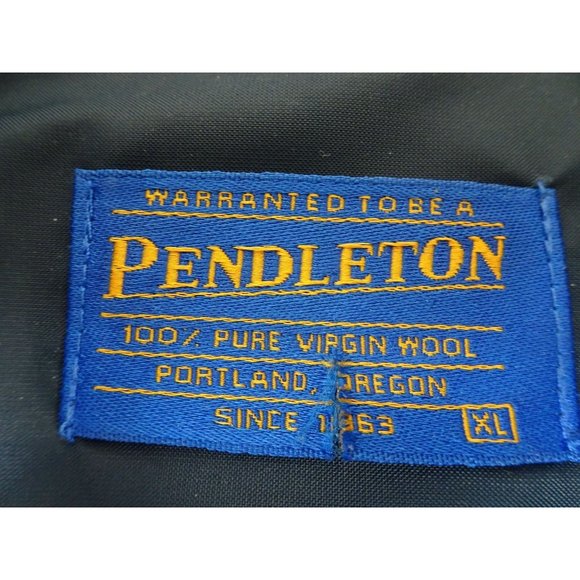 Pendleton Jacket XL Camp RN 29685 Red White Blue - Picture 4 of 9